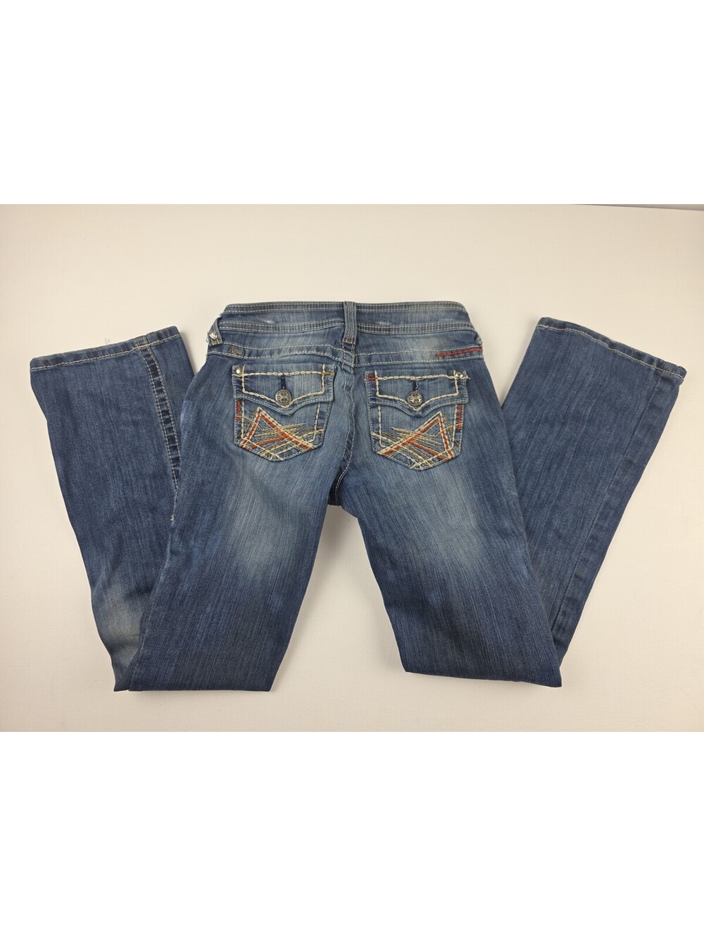 Arait | Ruby Bootcut Jeans Size 25 S - Embroidered Women's Jeans Distressed